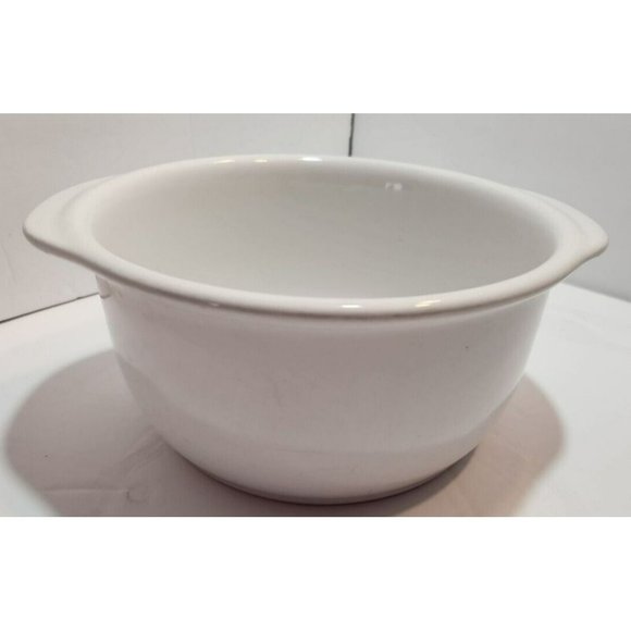 White Corelle Coordinates Stoneware Cassarole 1.5Qt 1.42L NO LID - Picture 3 of 9